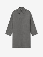 Mouline Wool Relaxed Trench Coat