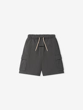 Kids Fleece Cargo Basketball Short
