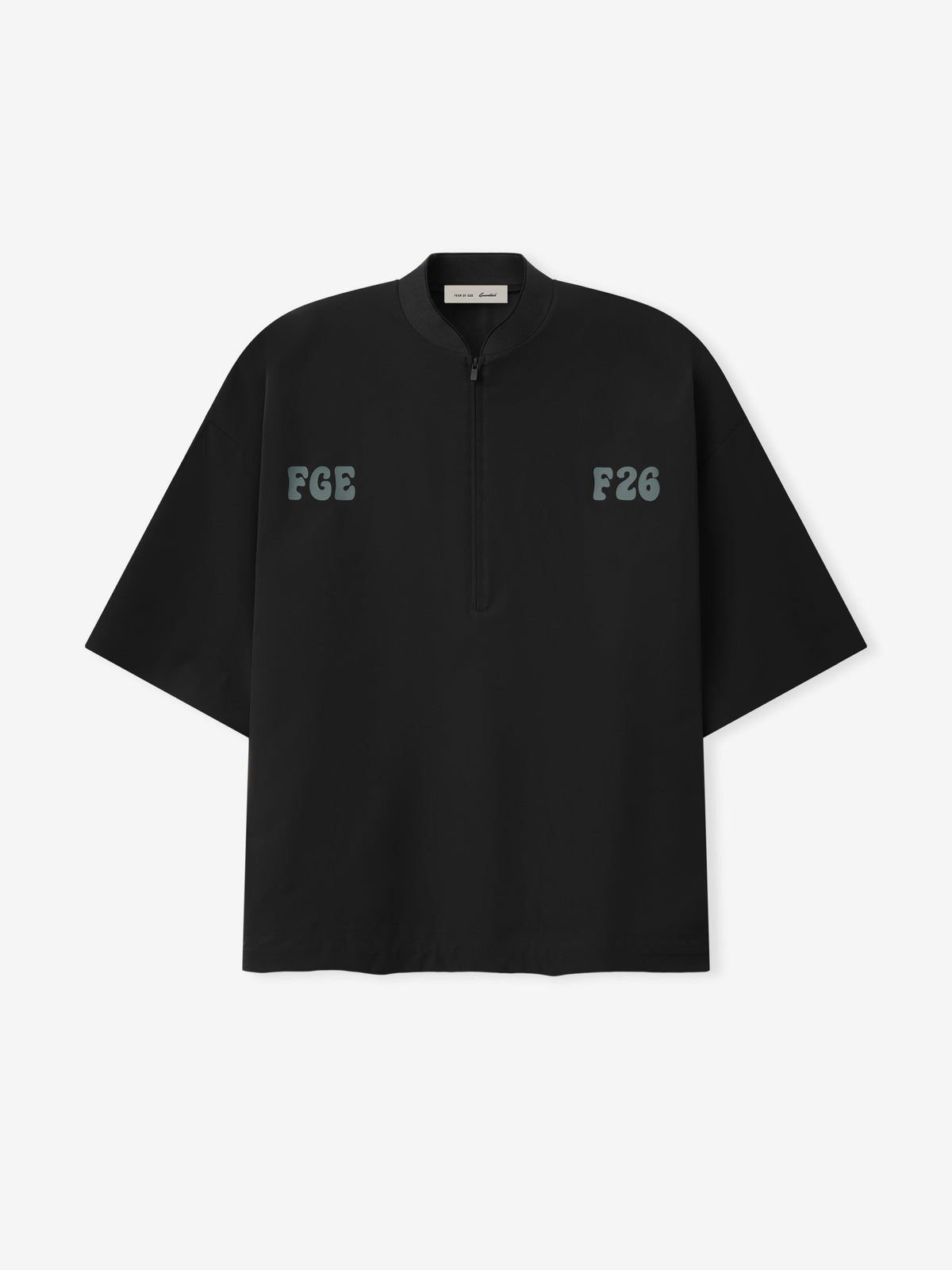 Half Zip Baseball Shirt